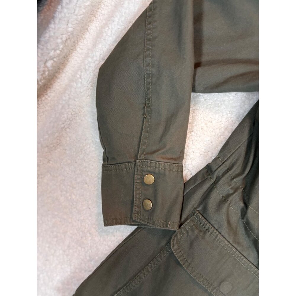 Universal Thread Womens Utility Jacket Size M Oli… - image 5